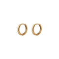 9ct Yellow Gold Huggies 10mm & 12mm