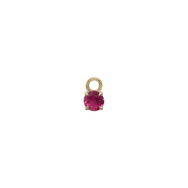 Drops Claw Set - 9ct Yellow gold Natural Gem Stones