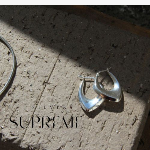 Silver Supreme- Asymmetric Earrings