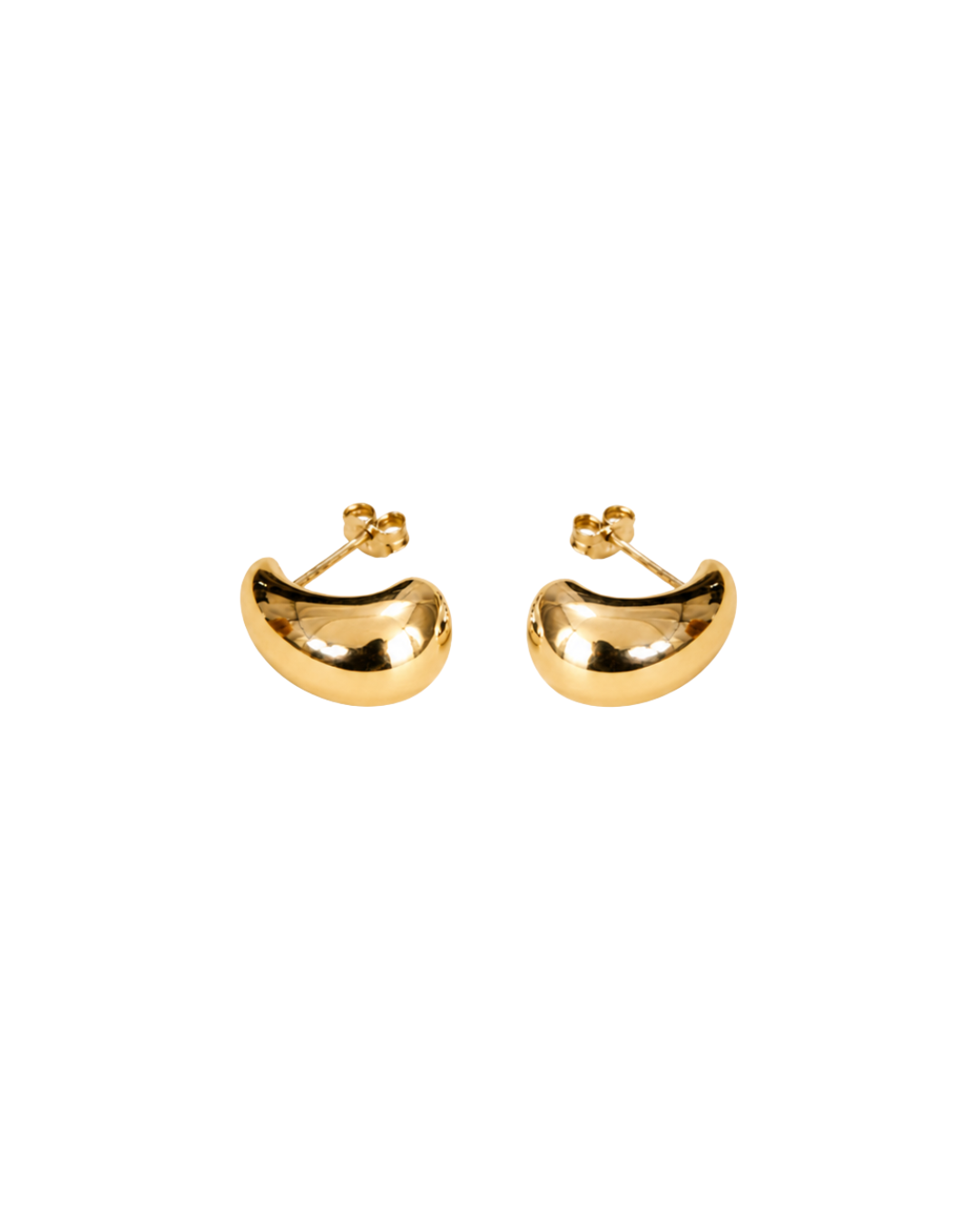 Half Moon Cresent earrings- Designed in house
