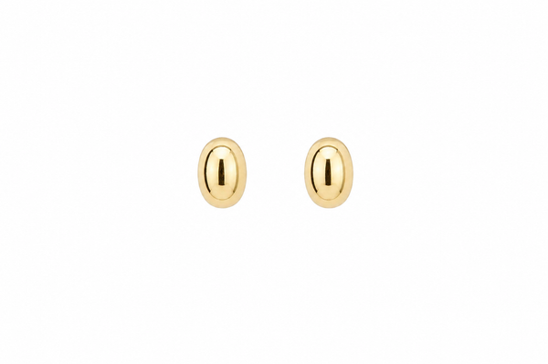 Gold Drop Studs desinged and made in-house