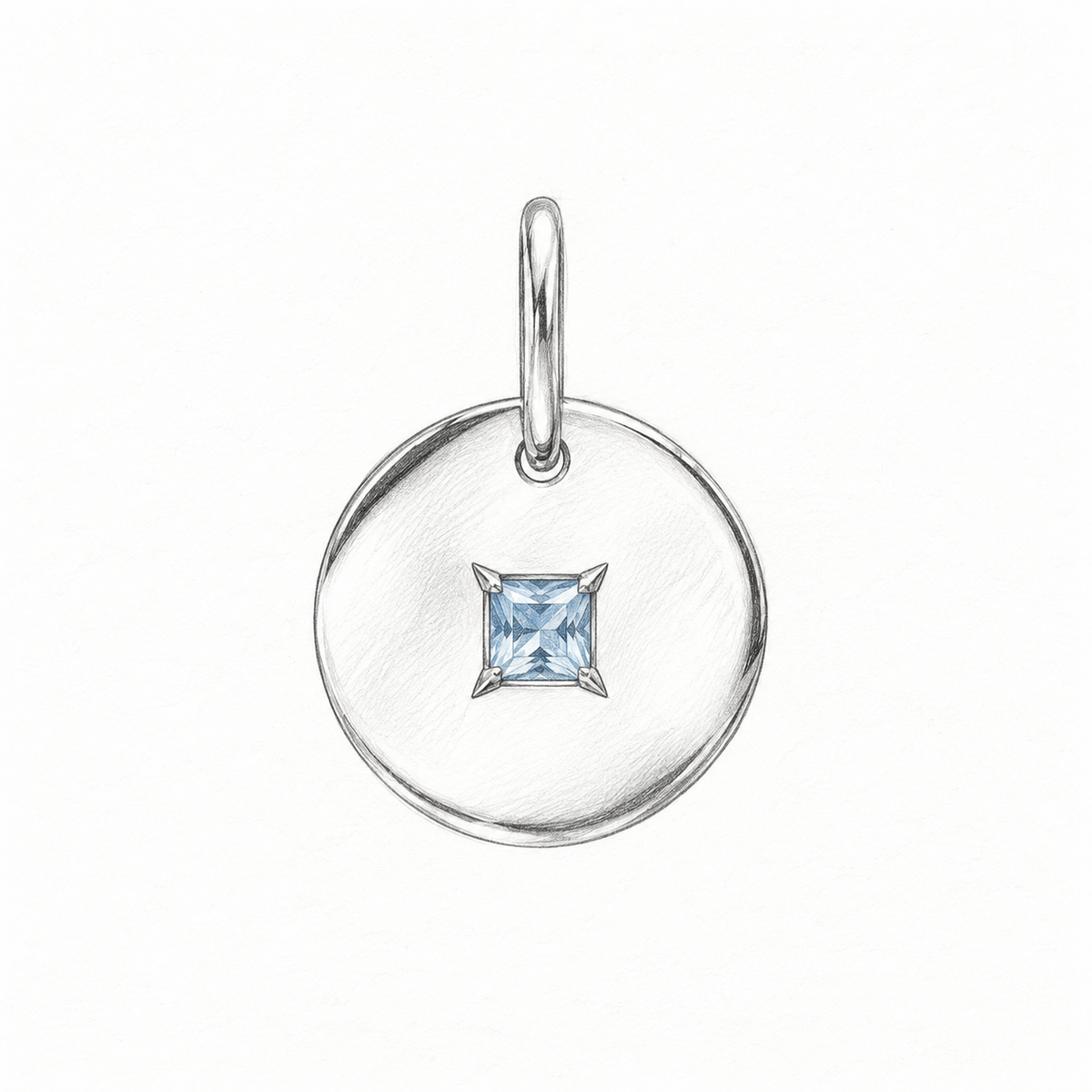 Customizable Disc Pendant