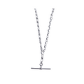 T Bar - Traditional Belcher chain oval link .