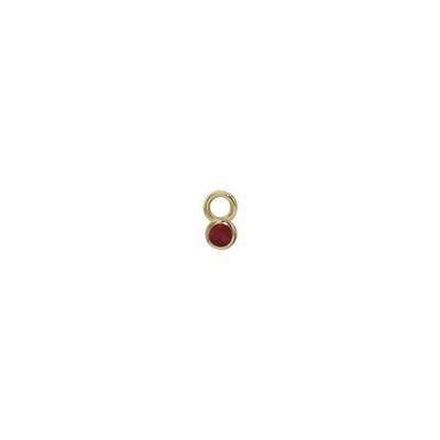 Drops Bezel Set - 9ct Yellow gold Natural Gem Stones