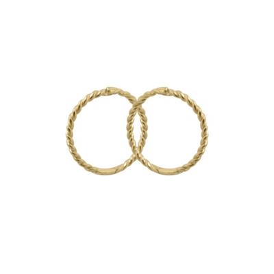 The Base Huggies - 9ct Yellow gold