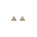 Diamond Studs- Tri Stones