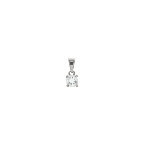 Pendants Only - Birth Stones  (silver Pendant)