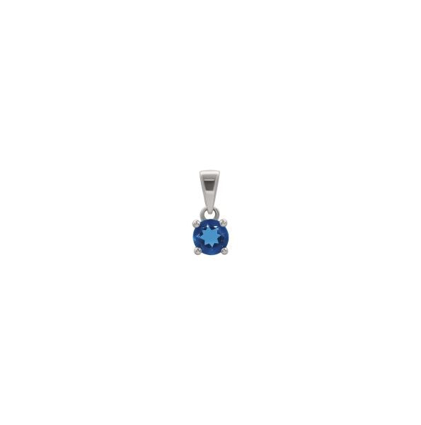 Pendants Only - Birth Stones  (silver Pendant)